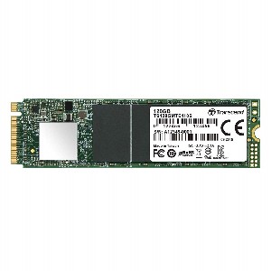 Transcend 128GB, M.2 2280,PCIe Gen3x4, 3D TLC, DRAM-less