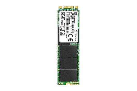 Transcend 256GB, Single Side, M.2 2280 SSD, SATA B+M Key, TLC