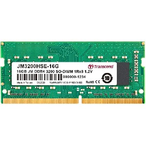 Transcend 16GB JM DDR4 3200Mhz SO-DIMM 1Rx8 2Gx8 CL22 1.2V