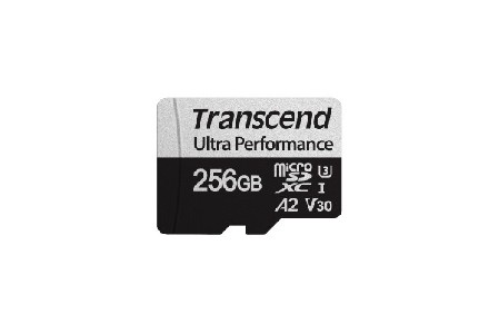 Transcend 256GB microSD w/ adapter UHS-I U3 A2 Ultra Performance