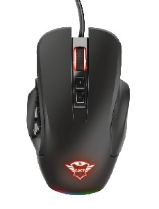 TRUST GXT 970 Morfix Customisable RGB Gaming Mouse