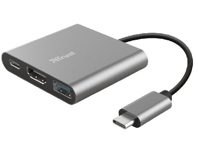 TRUST Dalyx 3-IN-1 USB-C Adapter