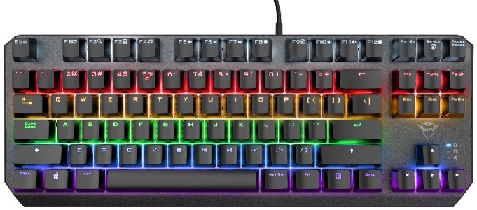 TRUST GXT 834 Callaz TKL Mechanical Illuminated Keyboard US