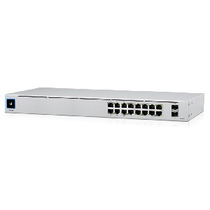 16-портов гигабитен комутатор Ubiquiti USW-16-POE Gen2