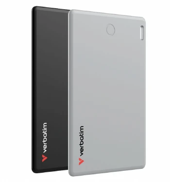 Verbatim MYFCR-02BS My Finder Card Bluetooth Item Finder 2 pack Black/Silver