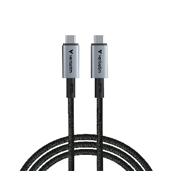 Verbatim Sync& Charge USB-C to USB-C 240W 40 Gbps 120 cm
