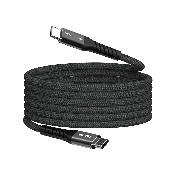 Verbatim Sync& Charge USB-C to USB-C 100W Magnetic 120 cm - Black