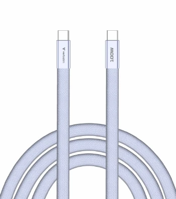 Verbatim Sync & Charge SoftTouch USB-C to C cable 100W 120 cm - Purple