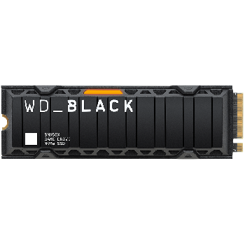 Western Digital SSD WD Black SN850X HeatSink 1TB M.2 2280 PCIe Gen4 x4 NVMe