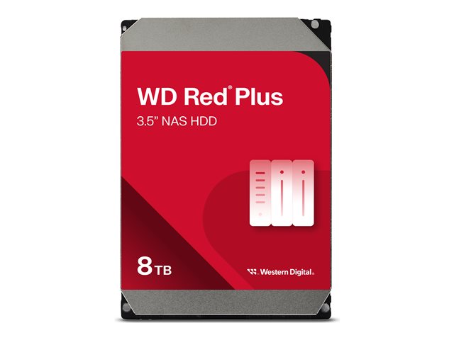 WD Red Plus 8TB SATA 6Gb/s HDD Desktop