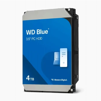 Хард диск WD Blue 4TB, 5400rpm 256MB, SATA3 - WD40EZZX