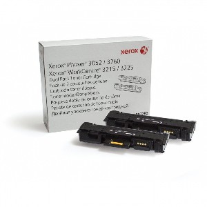 Xerox Phaser 3052, 3260/ WorkCentre 3215, 3225 Dual Pack Toner Cartridge
