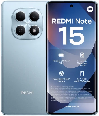Смартфон Note 15 8/256 (глетчер
