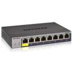 Суич Netgear GS108T v3, 8 x 10/100/1000 Gigabit Smart