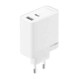 Зарядно OPPO SuperVooc 80W GaN Dual Ports за Oppo Find X9