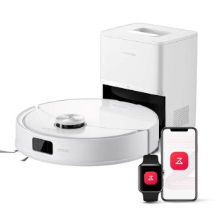 Roborock Q10 PF + Прахосмукачка робот,бял